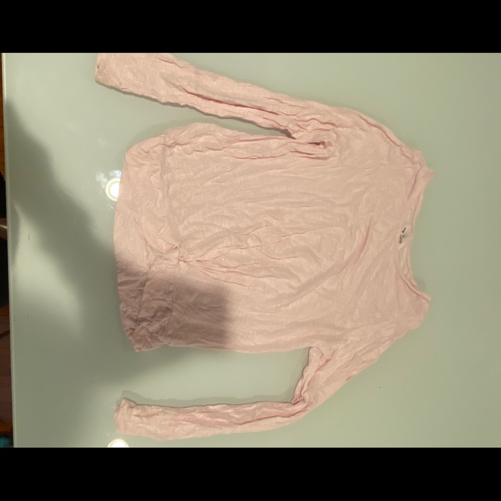 Zella pink shirt that’s long sleeved